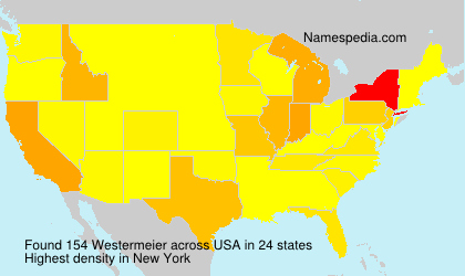 Surname Westermeier in USA Surname Westermeier in USA
