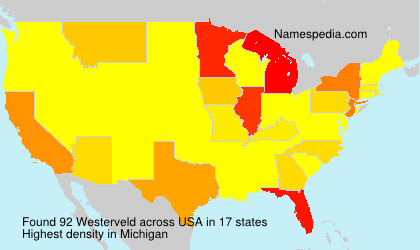 Surname Westerveld in USA Surname Westerveld in USA