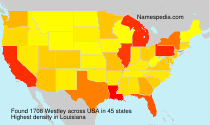 Surname Westley in USA Surname Westley in USA