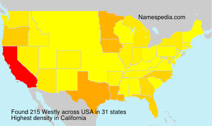 Surname Westly in USA Surname Westly in USA