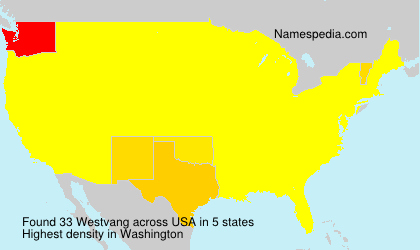 Surname Westvang in USA Surname Westvang in USA