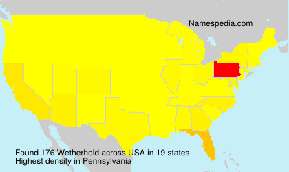 Surname Wetherhold in USA Surname Wetherhold in USA