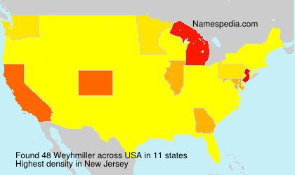 Surname Weyhmiller in USA Surname Weyhmiller in USA