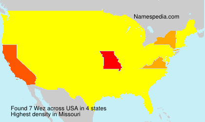 Surname Wez in USA Surname Wez in USA