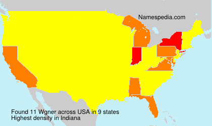 Surname Wgner in USA Surname Wgner in USA