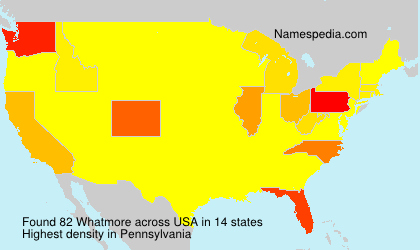Surname Whatmore in USA Surname Whatmore in USA