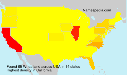 Surname Wheatland in USA Surname Wheatland in USA