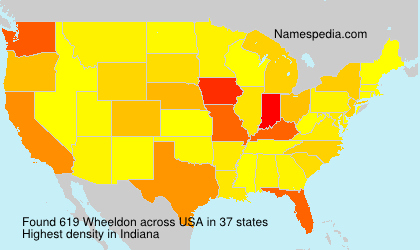 Surname Wheeldon in USA Surname Wheeldon in USA