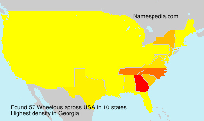 Surname Wheelous in USA Surname Wheelous in USA
