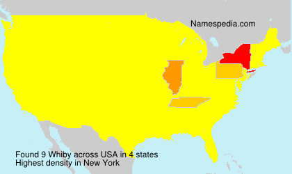 Surname Whiby in USA Surname Whiby in USA