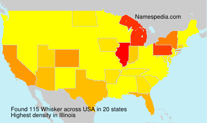 Surname Whisker in USA Surname Whisker in USA