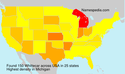 Surname Whittecar in USA Surname Whittecar in USA
