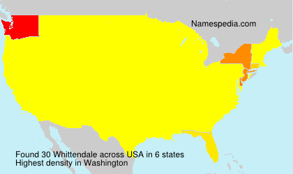 Surname Whittendale in USA Surname Whittendale in USA