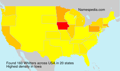 Surname Whitters in USA Surname Whitters in USA
