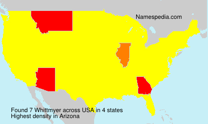 Surname Whittmyer in USA Surname Whittmyer in USA