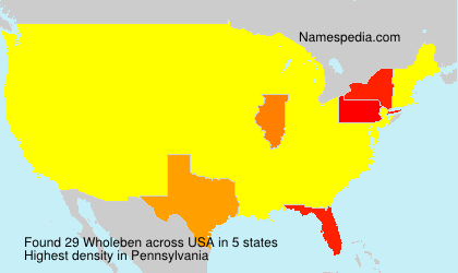 Surname Wholeben in USA Surname Wholeben in USA