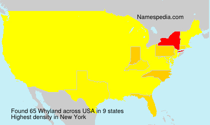 Surname Whyland in USA Surname Whyland in USA