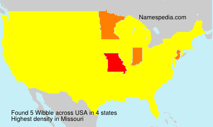 Surname Wibble in USA Surname Wibble in USA
