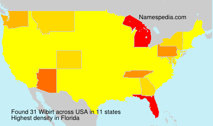 Surname Wibirt in USA Surname Wibirt in USA