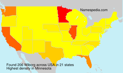Surname Wiborg in USA Surname Wiborg in USA