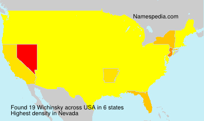 Surname Wichinsky in USA Surname Wichinsky in USA