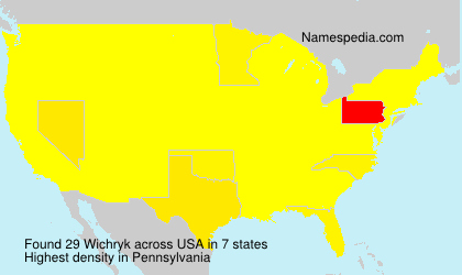 Surname Wichryk in USA Surname Wichryk in USA