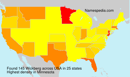 Surname Wickberg in USA Surname Wickberg in USA