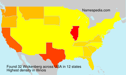 Surname Wickenberg in USA Surname Wickenberg in USA