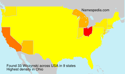 Surname Wiczynski in USA Surname Wiczynski in USA