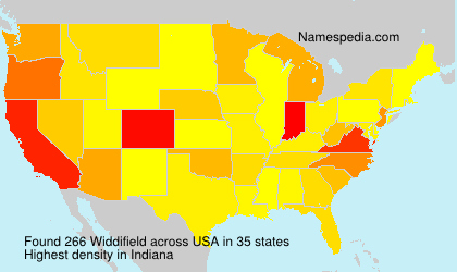 Surname Widdifield in USA Surname Widdifield in USA