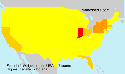 Surname Widget in USA Surname Widget in USA
