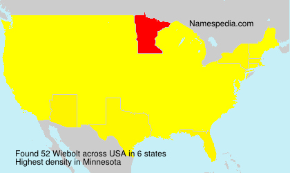 Surname Wiebolt in USA Surname Wiebolt in USA