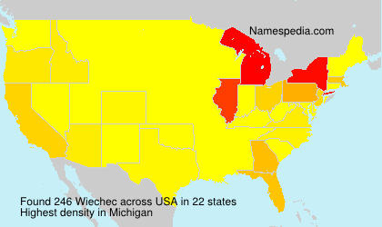 Surname Wiechec in USA Surname Wiechec in USA