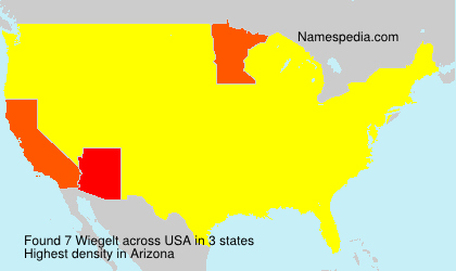 Surname Wiegelt in USA Surname Wiegelt in USA