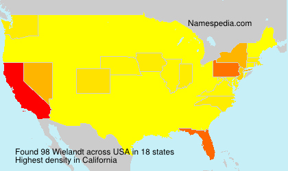 Surname Wielandt in USA Surname Wielandt in USA