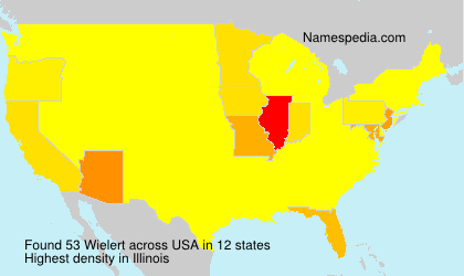 Surname Wielert in USA Surname Wielert in USA