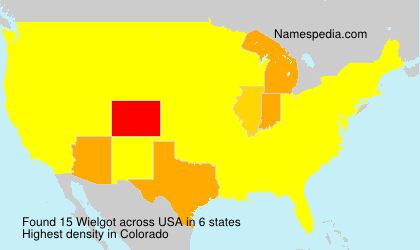 Surname Wielgot in USA