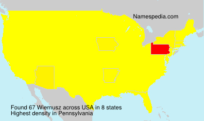 Surname Wiernusz in USA Surname Wiernusz in USA