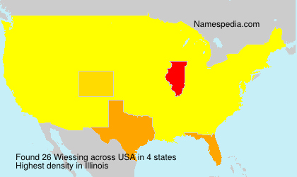 Surname Wiessing in USA Surname Wiessing in USA