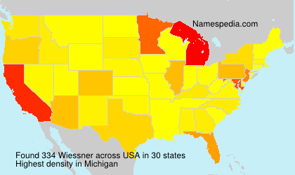 Surname Wiessner in USA Surname Wiessner in USA