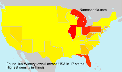 Surname Wietrzykowski in USA