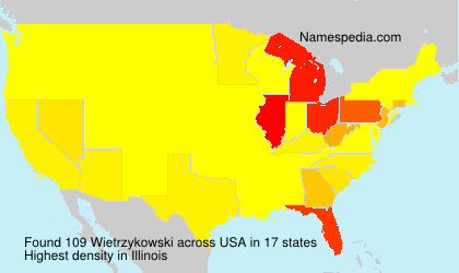 Surname Wietrzykowski in USA Surname Wietrzykowski in USA