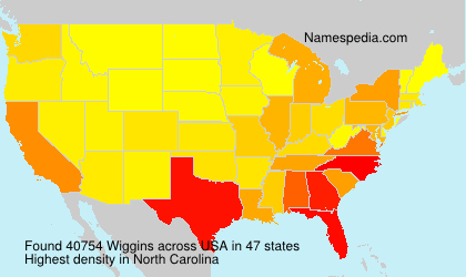 Surname Wiggins in USA Surname Wiggins in USA