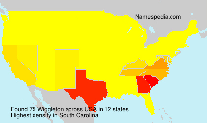 Surname Wiggleton in USA Surname Wiggleton in USA
