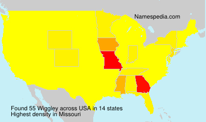 Surname Wiggley in USA Surname Wiggley in USA