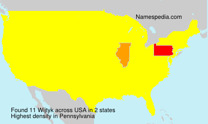 Surname Wijtyk in USA Surname Wijtyk in USA
