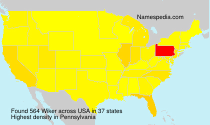 Surname Wiker in USA Surname Wiker in USA
