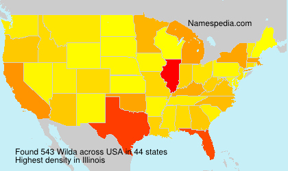 Surname Wilda in USA Surname Wilda in USA
