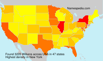 Surname Wilkens in USA Surname Wilkens in USA
