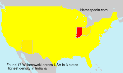 Surname Willamowski in USA Surname Willamowski in USA